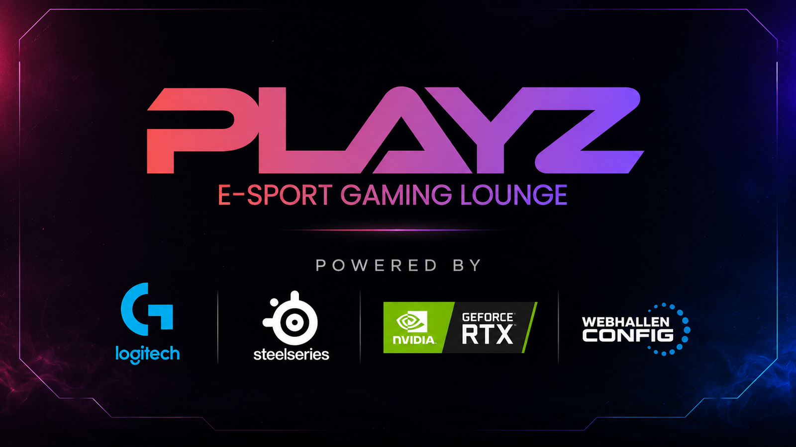 PLAYZ powered by Webhallen Config, Logitech, SteelSeries y RTX