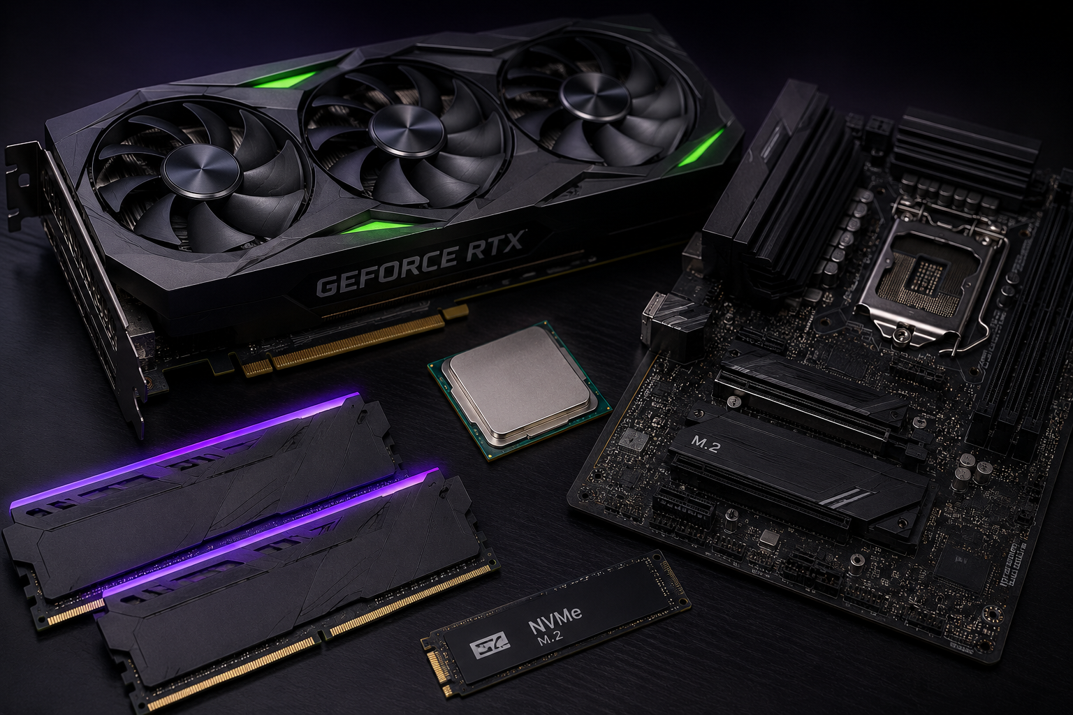 Sell NVIDIA RTX graphics cards and PC components in Torrevieja